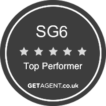 GetAgent badge - top performer in SG6