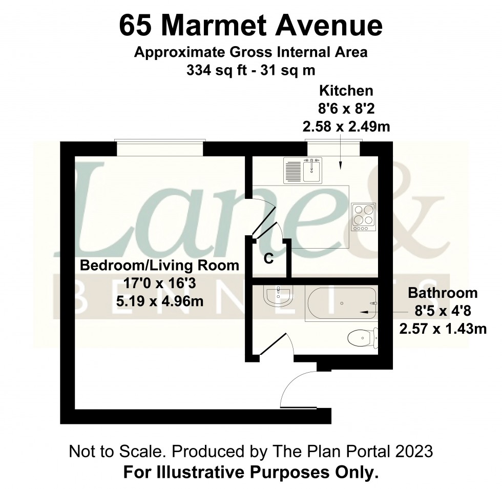 Floorplan for Marmet Avenue, Letchworth Garden City, Hertfordshire