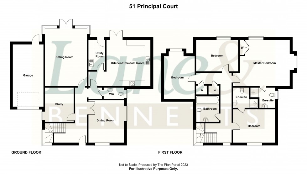 Floorplan for Principal Court, Letchworth Garden City, Hertfordshire